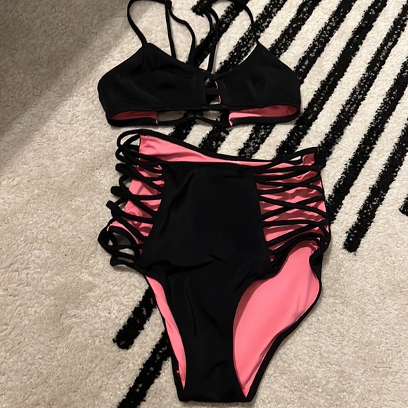 High waist swim bottom and top - Picture 3 of 4